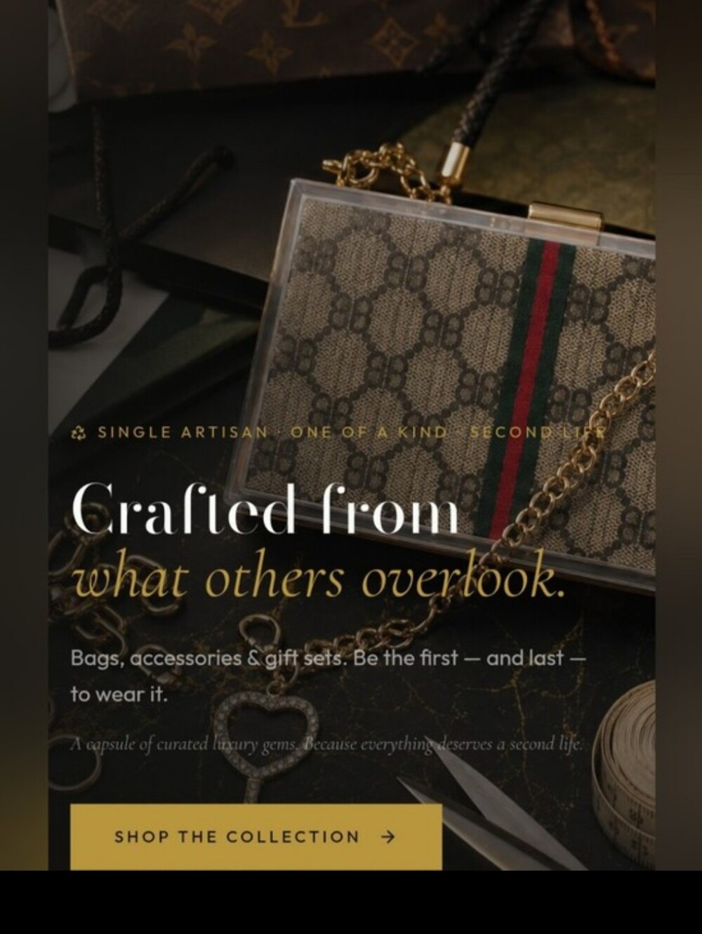 Wearable Art 👜 Crafted From What Others Overlook. ♥️ ♻️ - Picture 3 of 16